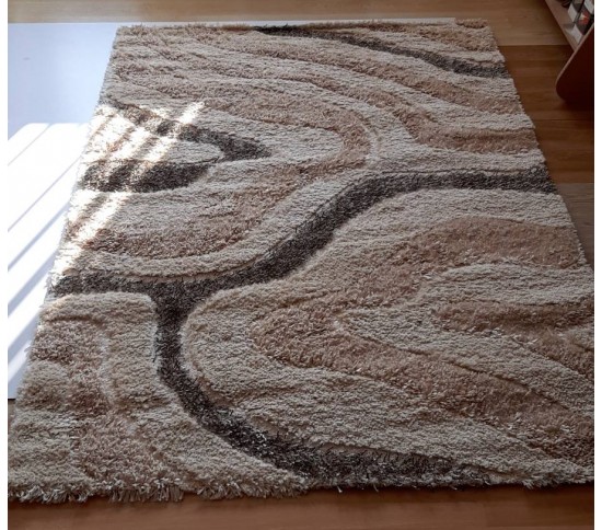 Високоворсний килим Scarlet Lalee 241 beige - Висока якість за найкращою ціною в Україні